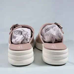 Clarks Cloudsteppers Size-9.5M Womens Sandals Drift Buckle‎ 10W Peach/Rose thumbnail 7