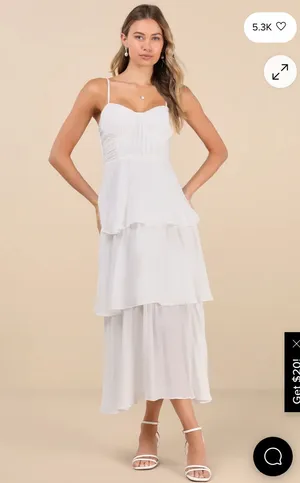 Lulus White Dress thumbnail 1
