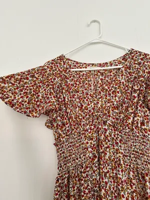 Max Studio Floral Midi Dress thumbnail 2
