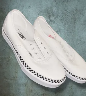 Vans authentic white shoes   thumbnail 1