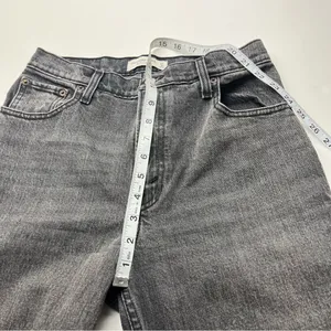 Abercrombie & Fitch 90s Straight‎ Ultra High Rise Womens Size 27 / 4 Black Jean thumbnail 8