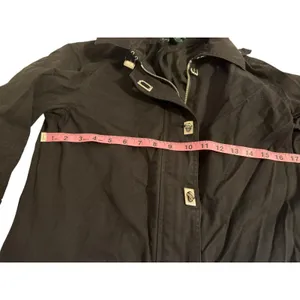 Ralph Lauren Womans Jacket Size Small Black Toggle Buttons Lightweight thumbnail 4
