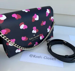 Kate Spade Carson Flutter Hearts Printed Crossbody Bag & Purse thumbnail 1
