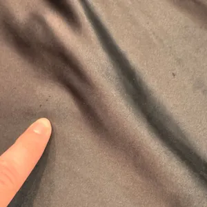 Black Midi Slip Dress Cowl Neck Large L Sleeveless‎ Lined Party Cocktail Flaws thumbnail 5
