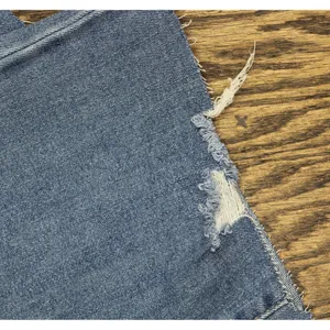 NWT Gogo Jeans Distressed Frayed Straight-Leg Jeans Medium White Wash Blue 20W thumbnail 16