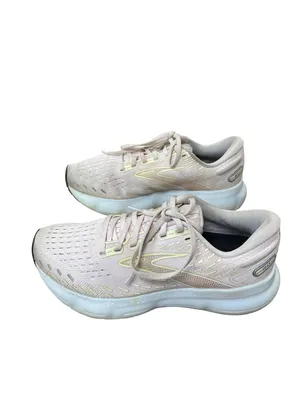 Brooks Glycering 20 womens pink white walking running sneakers sz 8 SKU 10-574 thumbnail 4