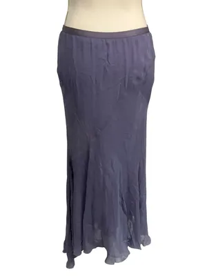 Polo Ralph Lauren Amla Midi Skirt in Lavender Purple 6 Womens Chiffon thumbnail 7