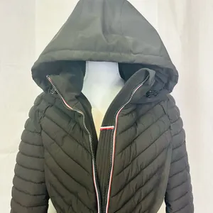 Tommy Hilfiger Women’s Black Quilted Hooded Jacket thumbnail 5
