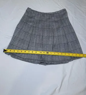 Altar’d State Pleated Mini Plaid Skirt Size Small NWOT thumbnail 6