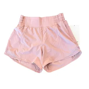Lululemon Hotty Hot High Rise Shorts Women’s Size 4 Pink Haze 4” Lined Run NEW thumbnail 3