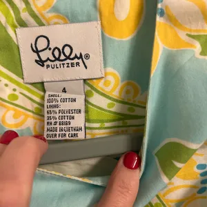 Lilly Pulitzer Floral Paisley Sleeveless Dress thumbnail 4