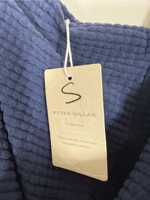 NWT Peter Millar Peter Millar Women's Navy Maven Full-Zip Hoodie Blue thumbnail 8