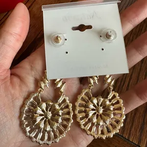 Natasha blue earrings Gold thumbnail 4