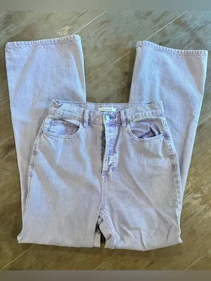 PacSun Lavender Pastel High-Rise Bootcut Jeans, 29 thumbnail 1