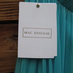 Mac Duggal 70254 Womens Blue Ruffled Shoulder Cut Out Lace Up Gown Dress thumbnail 15