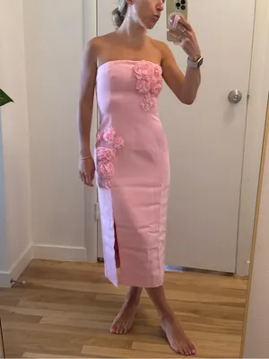 JW PEI Petal Perfection Cocktail Dress - Pink thumbnail 4