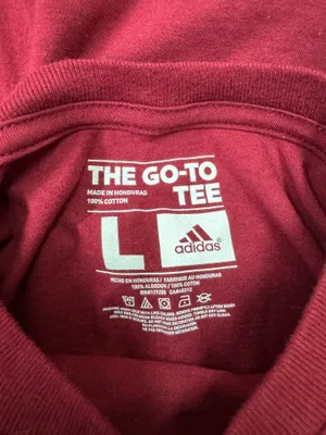 NWT Adidas Virginia Tech Short Sleeve T-Shirt Size Large thumbnail 4