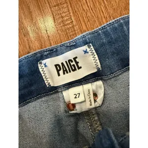 Paige Carly Cargo jeans wide leg high rise size 27 thumbnail 5