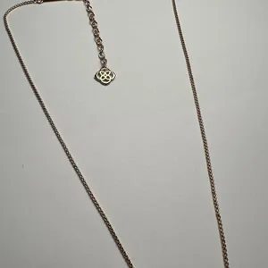 Kendra Scott Leanor Druzy Pendant Rose Gold Tone Necklace Adjustable Length thumbnail 6