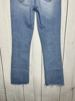 MOTHER Insider Crop Step Fray Limited Edition Mid Rise Jeans Sz 24x26 thumbnail 7