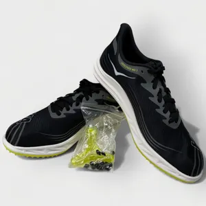 HOKA Crescendo MD 2 Track Spikes Black/White Men 7.5/Women 9 Style 1155116 thumbnail 7