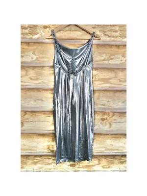 Rare London Urban Outfitters backless metallic formal dress size M thumbnail 5
