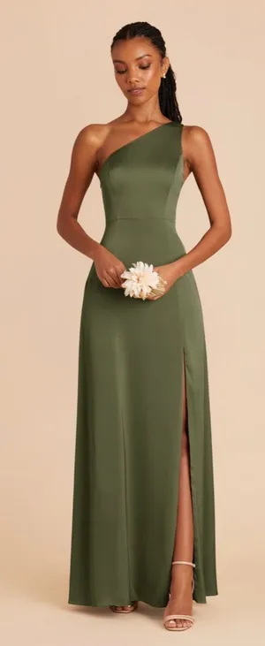 Birdy Grey Olive green Kira Bridesmaid Dress thumbnail 1