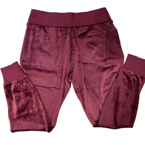 True Religion Velour Mid Rise Jogger thumbnail 3