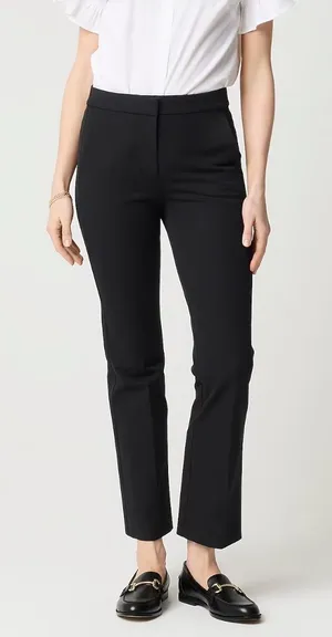 J.Crew Factory | NWT Tall Nicki Flare Pant in Black | Sz T8 thumbnail 1