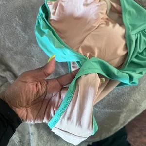 J crew one shoulder minty green bathing suit one piece thumbnail 8