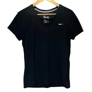 Nike DriFit Women’s V Neck Shirt Size Large thumbnail 1