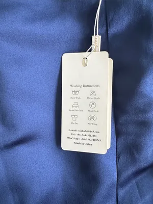 Wedding Dress Strapless Satin Bridesmaid Gown Navy Blue See Measurements NWT thumbnail 4