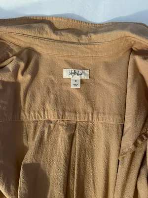 Brown Button Up Shirt Size M thumbnail 4