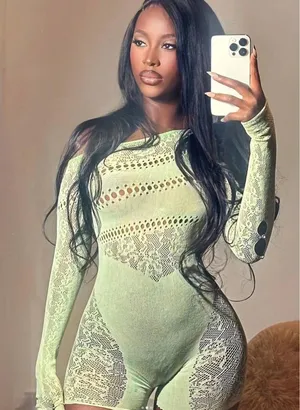Shein green mesh bodysuit  thumbnail 1