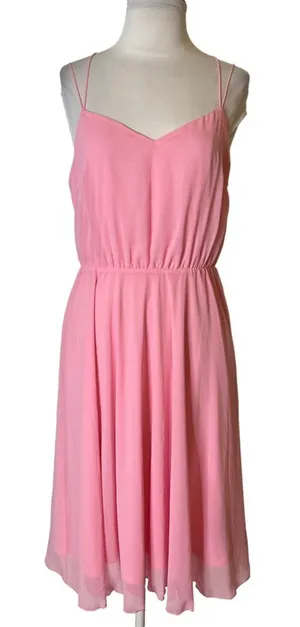 ASOS pink fairy style strappy dress sz 8‎ thumbnail 1