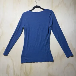 Chicago Cubs Long Sleeve Shirt Women’s Medium Blue‎ MLB 2016 World Series Tee thumbnail 7