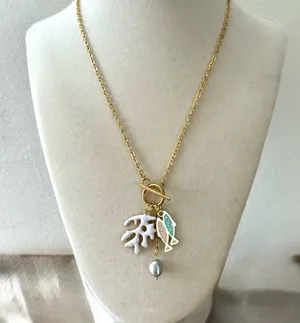 Sea Inspired Necklace Multiple thumbnail 1