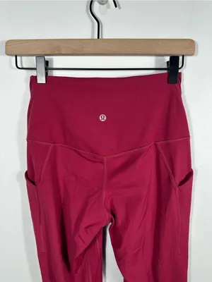Lululemon Align High Rise Pant 25 Leggings Womens 6‎ Red Nulu Yoga thumbnail 6