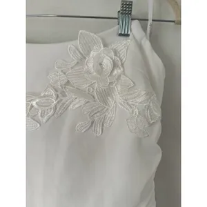 NWOT Lulus Divine Sensation White 3D Embroidered Strapless Mini Dress Size Large thumbnail 5