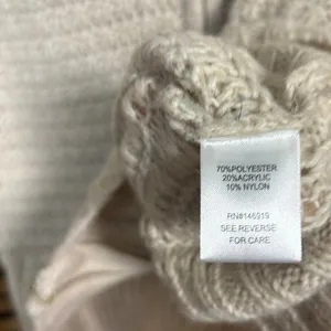 Joie Tan Zip‎ Up Sweater Size Small thumbnail 6
