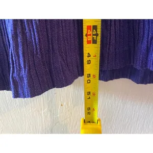 Vintage Button Front Maxi Dress‎ Purple Plaza South L Romantic Wedding Elegant thumbnail 6