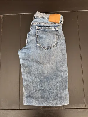 Aeropostale Light Blue Wide-Leg Jeans thumbnail 4