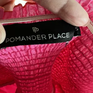 Pomander Place Tuckernuck Strapless Jessie Maxi Dress Size Small‎ Pink Smocked thumbnail 8