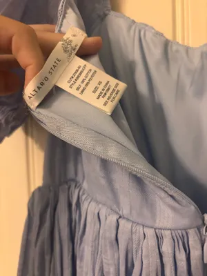 Altar'd State Blue Dress thumbnail 3