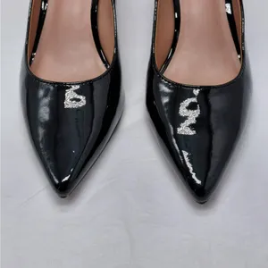 Linea Paolo Womens Pumps Size 6 Black Patent Office Chic Career Cocktail Shoes thumbnail 6