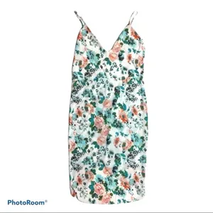 Auditions Floral slip dress bodycon spaghetti strap garden party marked M/L‎ thumbnail 7