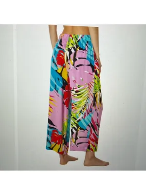Natori Bora Bora Caftan PJs 2 PC Set Size Small Crinkle Fabric thumbnail 6
