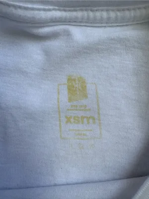 Hoop Culture White Unisex Graphic Shirt S/M thumbnail 3