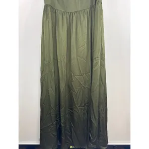 DB Studio Maxi Dress Gown Green V-Neck‎ Sleeveless Women 20 Formal Wedding Guest thumbnail 4