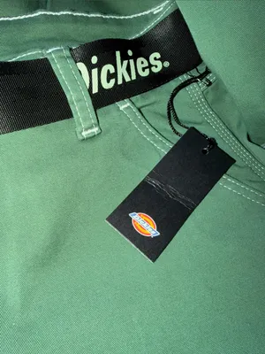 NWT Dickies Womens High Waisted Carpenter Pant, Dark Ivy - FPR51 SZ-27R thumbnail 6